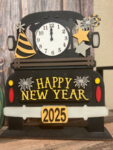 Load image into Gallery viewer, Happy New Year Add on Insert ONLY, 12&quot;Interchangeable Truck Sign Add on, Add On Decor, Vintage Truck
