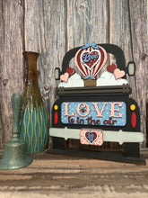 Load image into Gallery viewer, Pride Love is in the Air Add on Insert ONLY, 12&quot;Interchangeable Truck Sign Add on, Add On Decor, Vintage Truck
