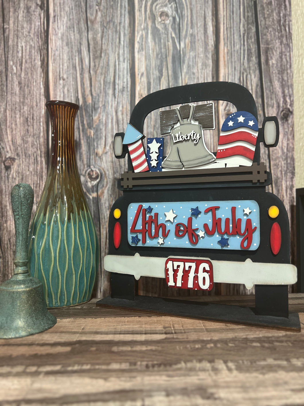 Liberty Bell 4th of July Add on Insert ONLY, 12