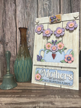 Load image into Gallery viewer, Mother&#39;s Day Flower Banner Add on Banner ONLY, 12&quot;Interchangeable Truck Sign Add on, Add On Decor, Vintage Truck
