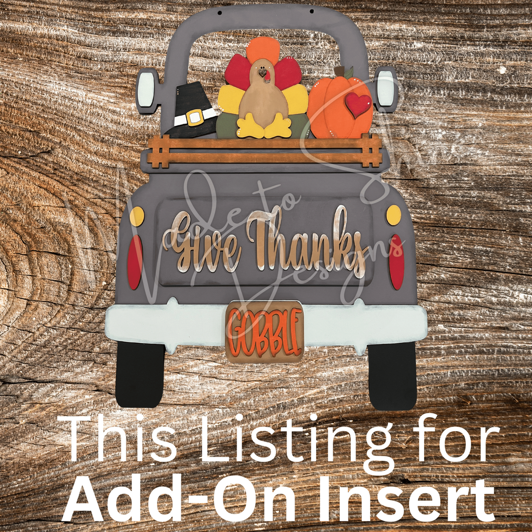 Give Thanks Add on Insert ONLY, 12