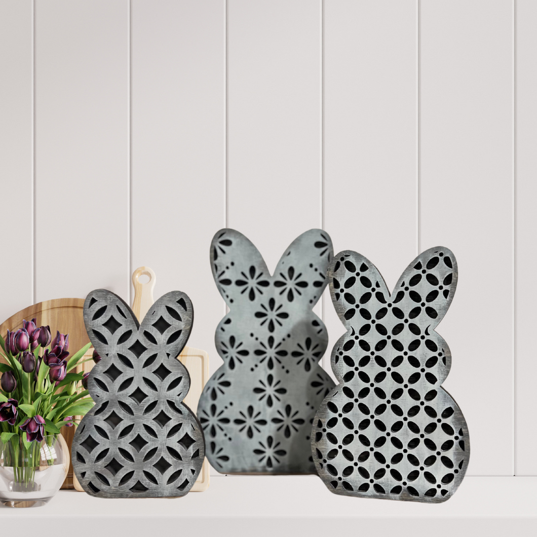 Bunny Set of 3 Shelf Sitters