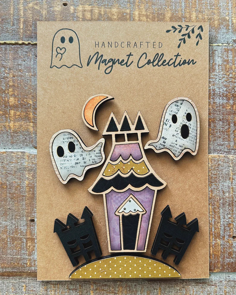 Haunted House Magnet Collection
