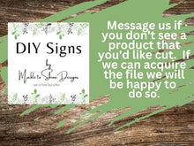 Load image into Gallery viewer, DIY Merry &amp; Bright Sign, Christmas Sign, Welcome , Unfinished Sign, DIY
