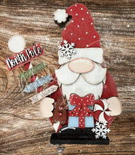 Load image into Gallery viewer, DIY Santa Gnome, North Pole Gnome, Unfinished Sign
