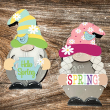 Load image into Gallery viewer, Hello Spring Add On Clothes for Interchangeable Gnomes, Interchangeable Gnome Boy &amp; Girl
